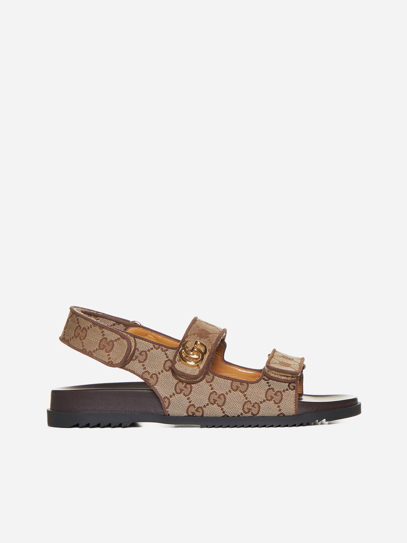 GG fabric sandals - 1