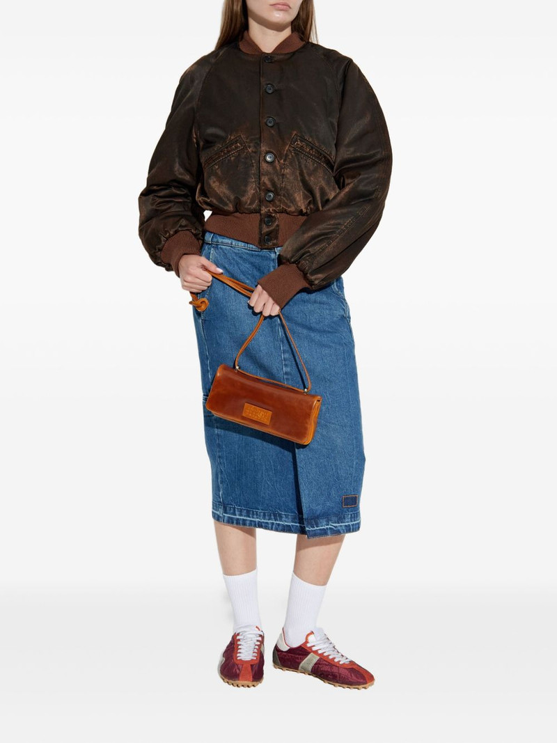 Maison Margiela welt-pocket denim skirt outlook