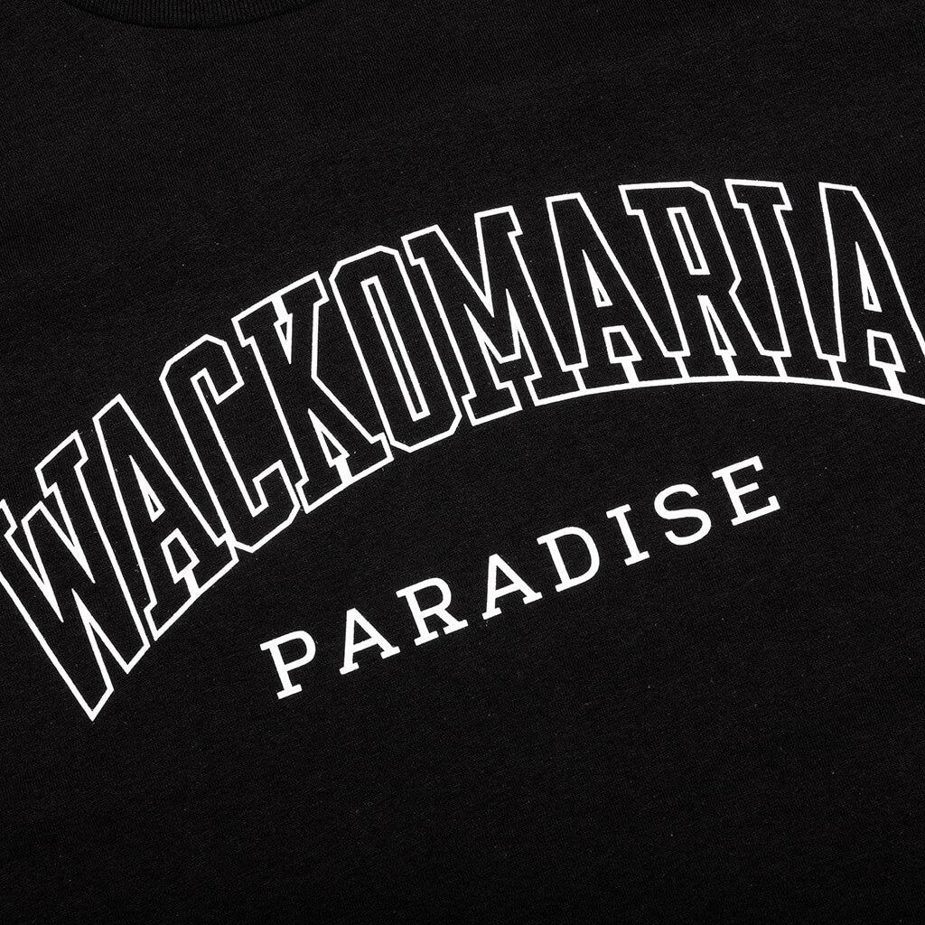 CREWNECK T-SHIRT TYPE 6 - BLACK - 3
