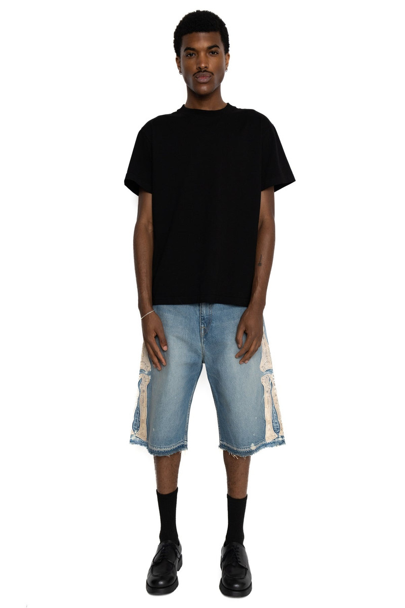 Kapital 14oz Denim 5P Shorts (BONE Embroidery) outlook