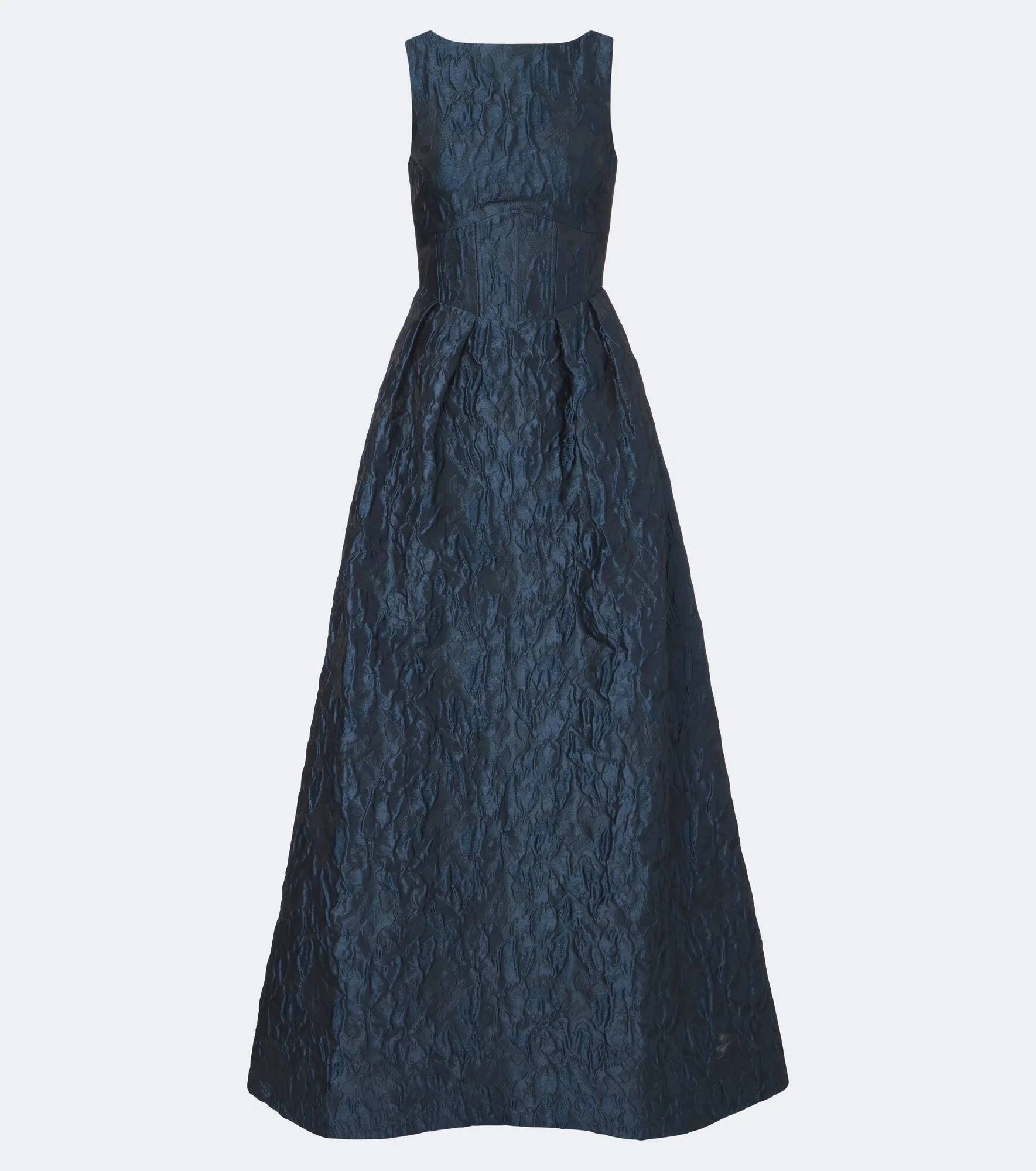 Cascades cloqué jacquard gown - 1