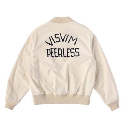 visvim VARSITY SB JKT IVORY outlook