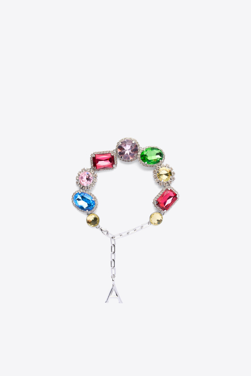 AREA CRYSTAL GEMSTONE NECKLACE outlook