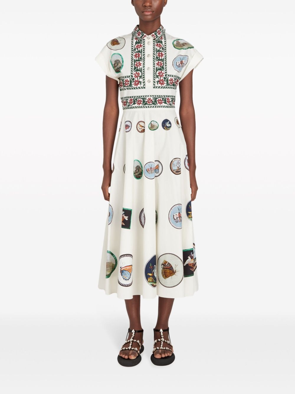 Micromosaic midi dress - 2