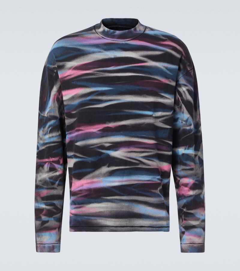 tie-dye cotton T-shirt - 1