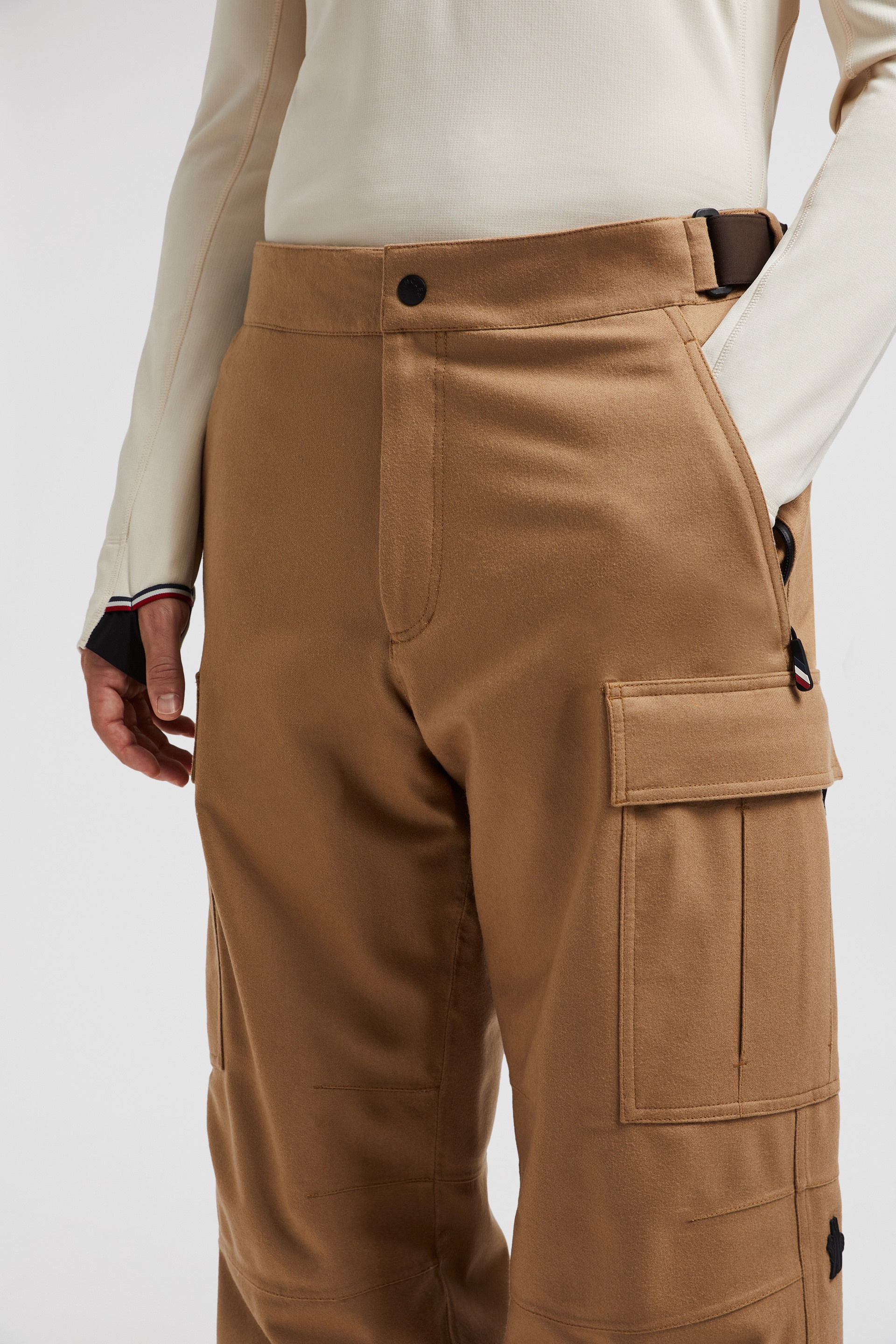 Padded Technical Wool Ski Pants - 4