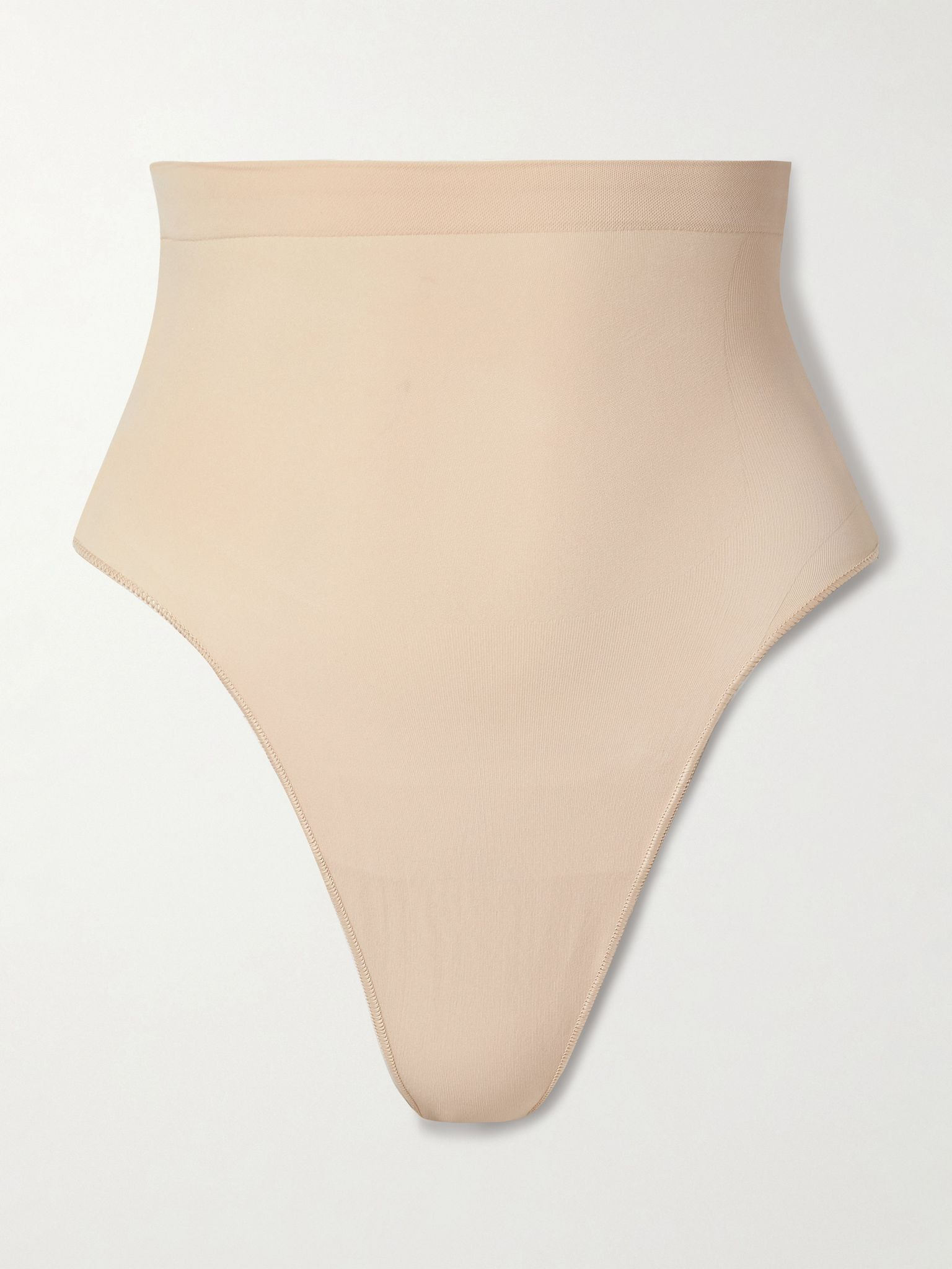 Seamless Sculpt High-Waisted Thong - Sand Sand - 1