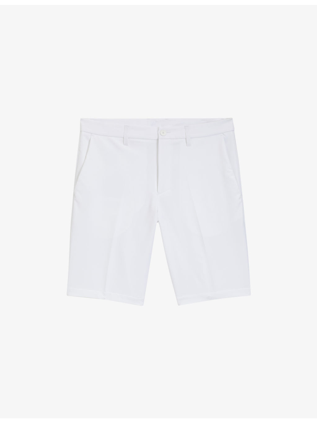 Elasticated-Waist Slim-Fit Stretch-Woven Shorts - 1