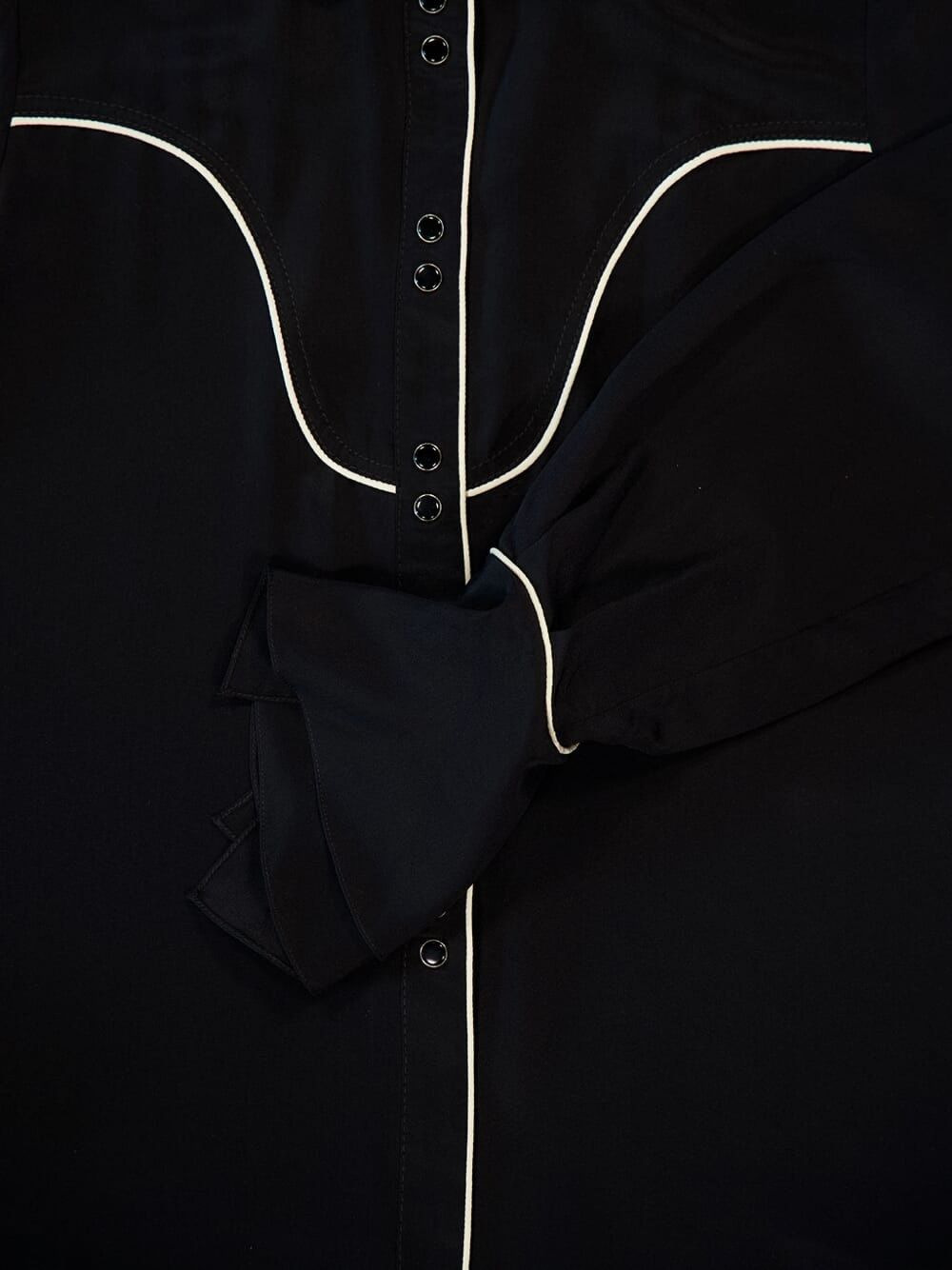 piped-cuff shirt - 3