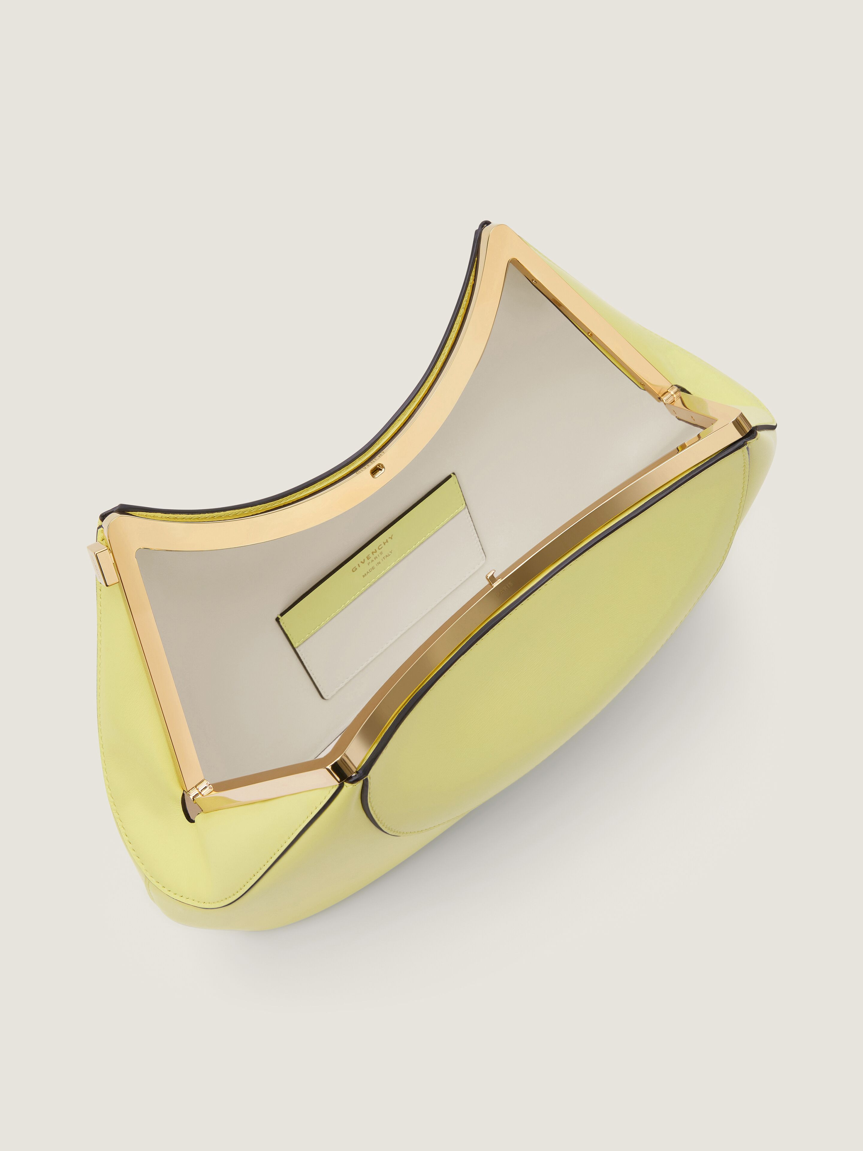 FACET CLUTCH IN LEATHER - 5
