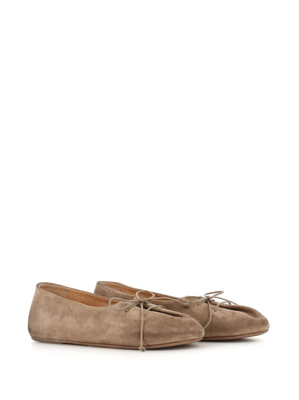 suede leather ballerina shoes - 3