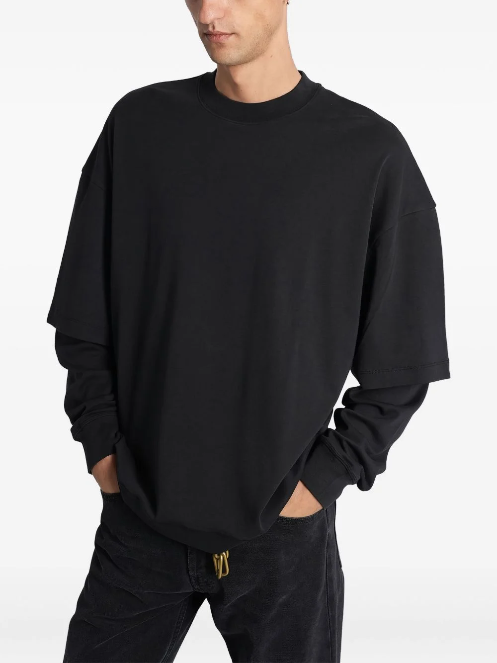 Troy layered long-sleeve T-shirt - 1