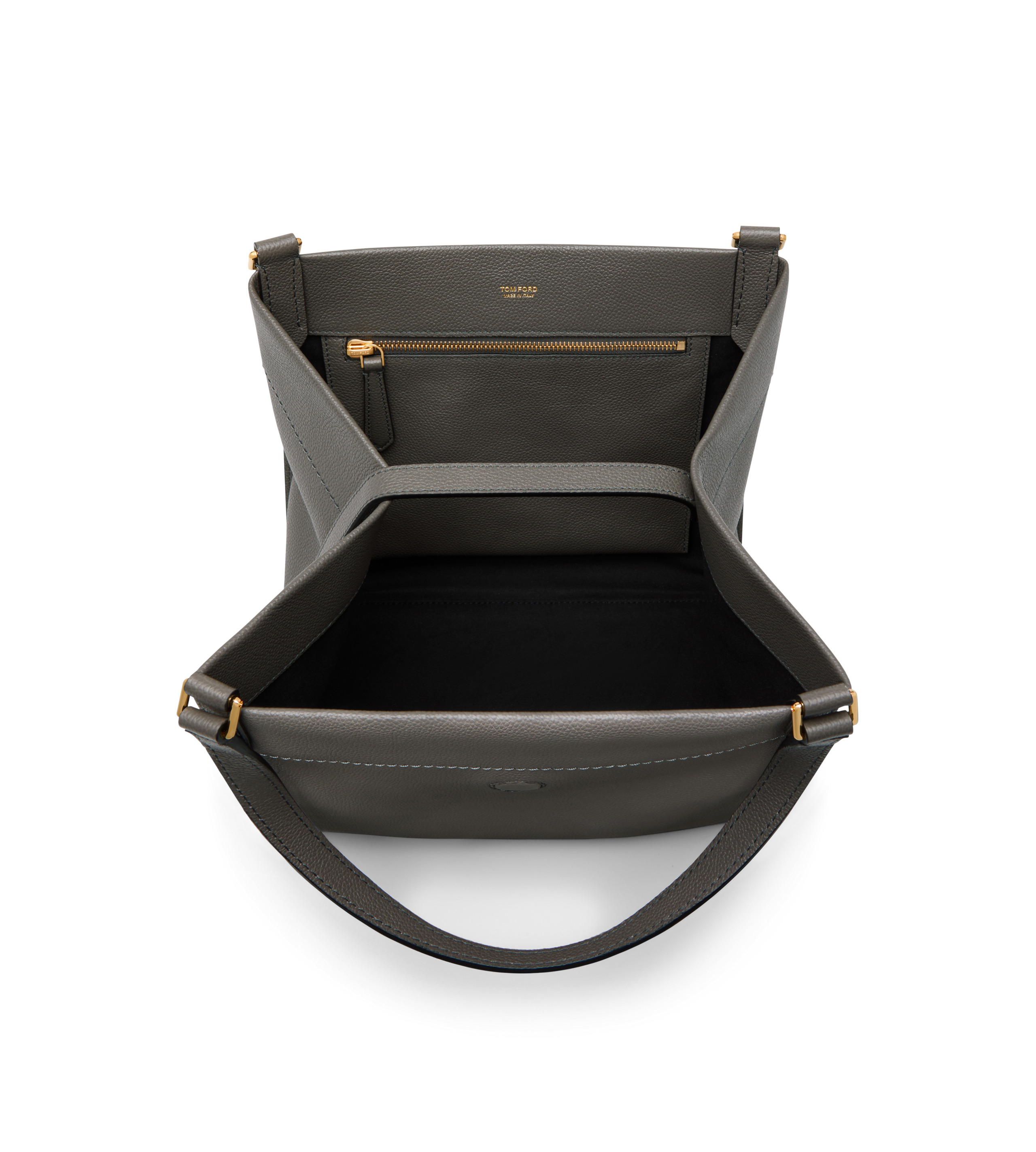 GRAIN LEATHER TARA MEDIUM TOTE - 4