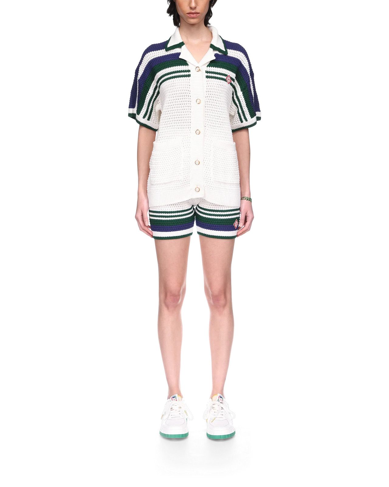 Tennis Crochet Shirt | Casablanca Paris - 2