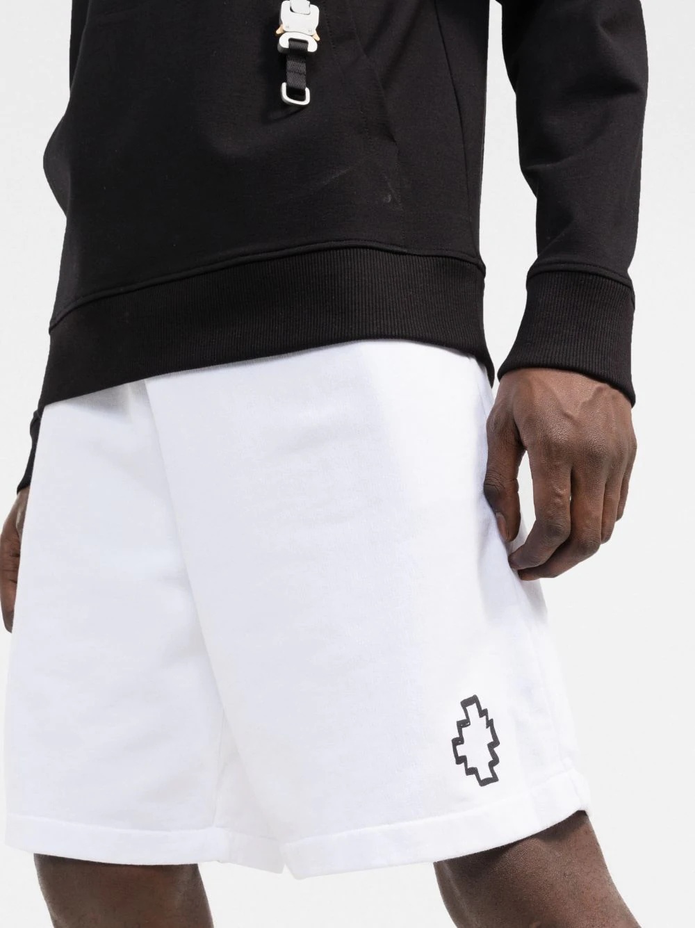 logo-print drawstring Bermuda shorts - 3