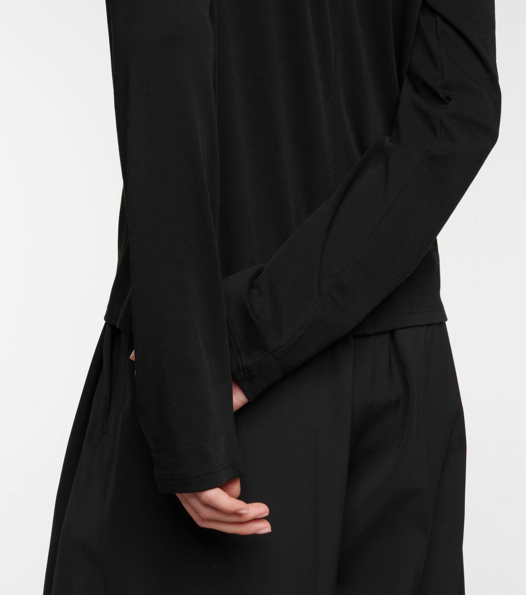 Shermann cotton jersey top - 5