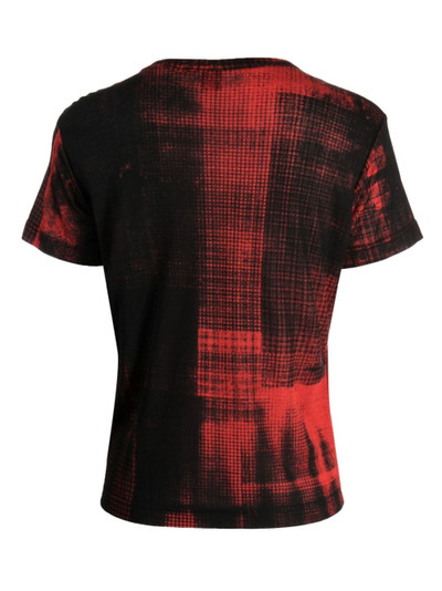 Y's graphic-print jersey T-shirt outlook