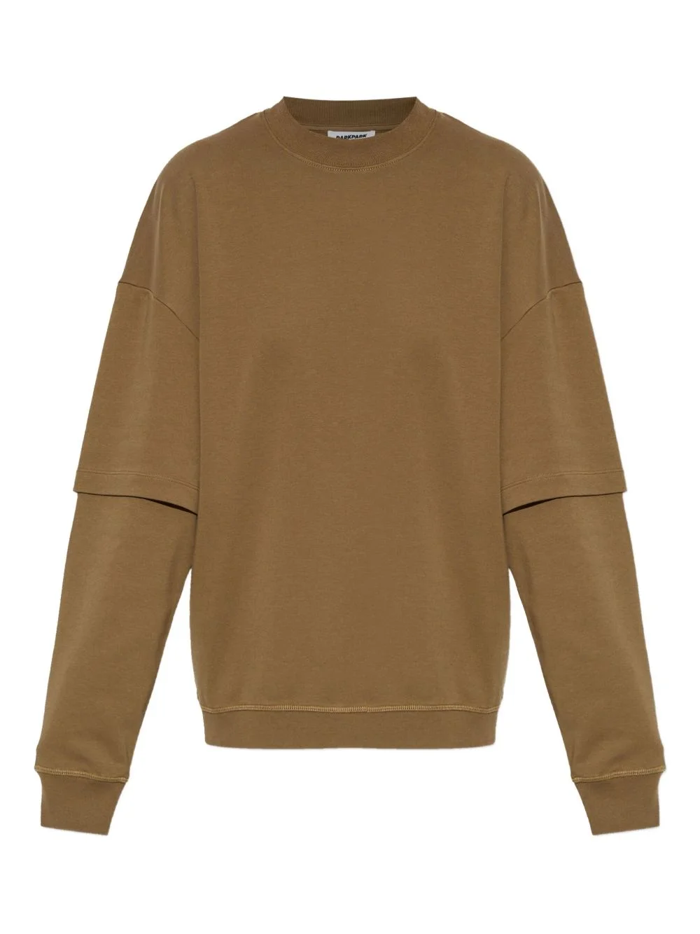 Troy layered long-sleeve sweatshirt - 1