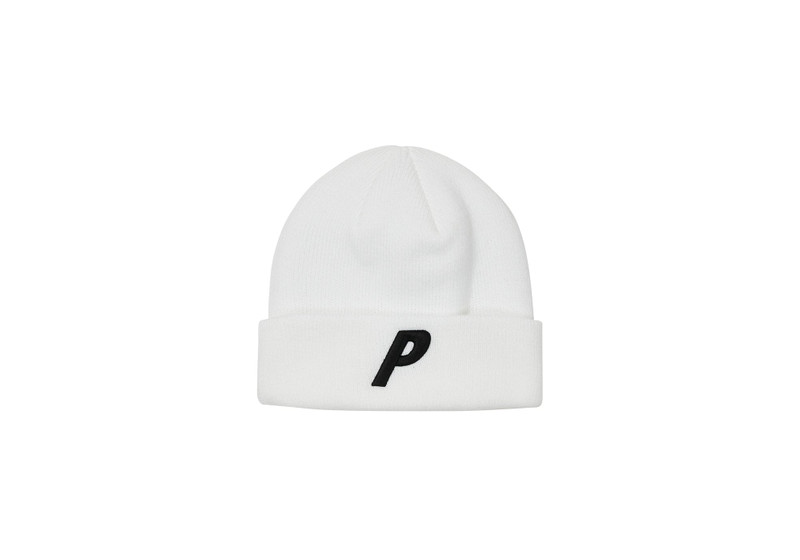 3D P BEANIE WHITE - 1