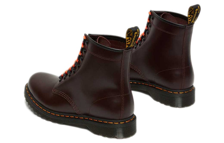 Dr. Martens 1460 Ben Smooth Martin Boots 'Brown Red' 26917601 - 5