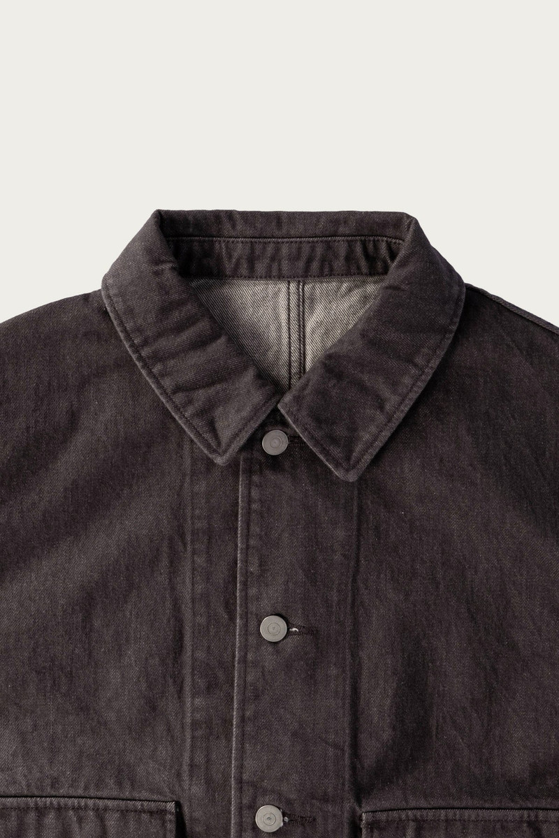 JAMES COWARD Replica Jacket - Brown 13.5oz Rope Dyed Denim outlook