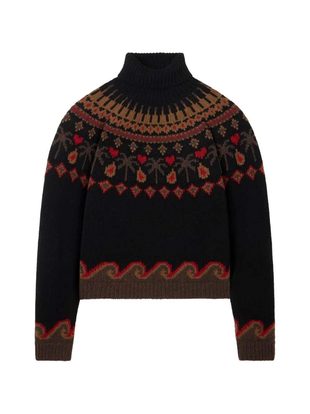 Sweet Winter roll-neck sweater - 1
