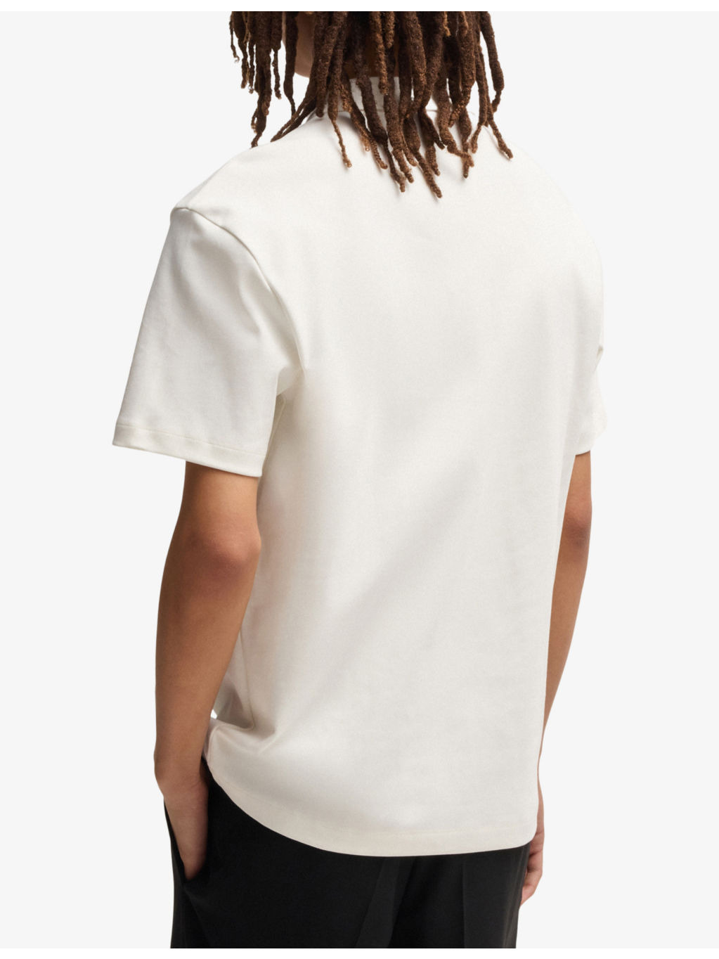 Brand-Plaque Short-Sleeve Cotton Polo Shirt - 4