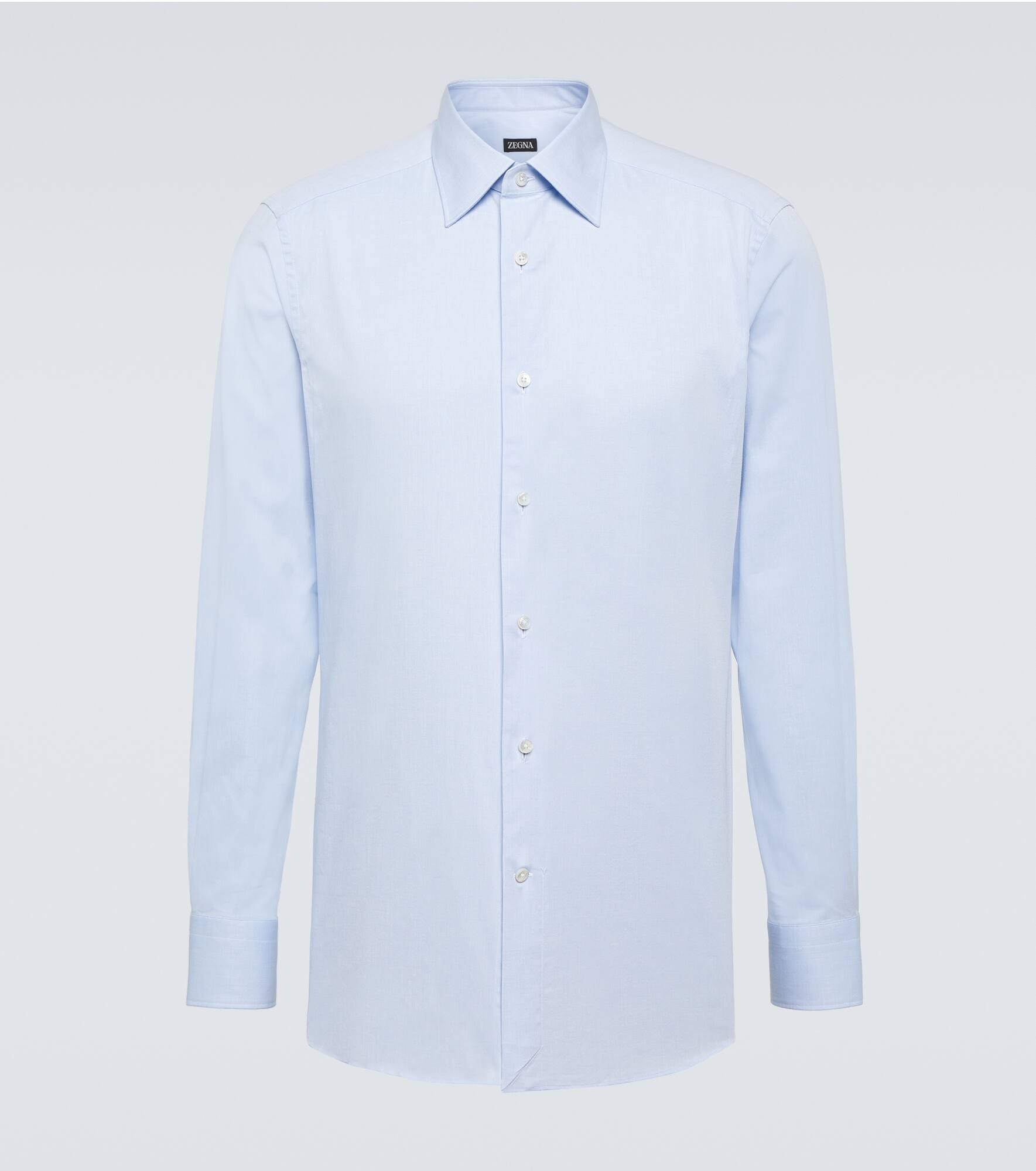 Cotton-blend shirt - 1