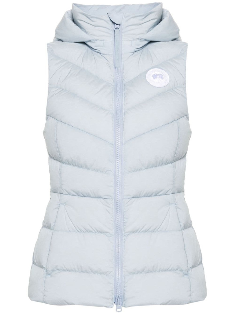 Clair quilted 후드 gilet - 1