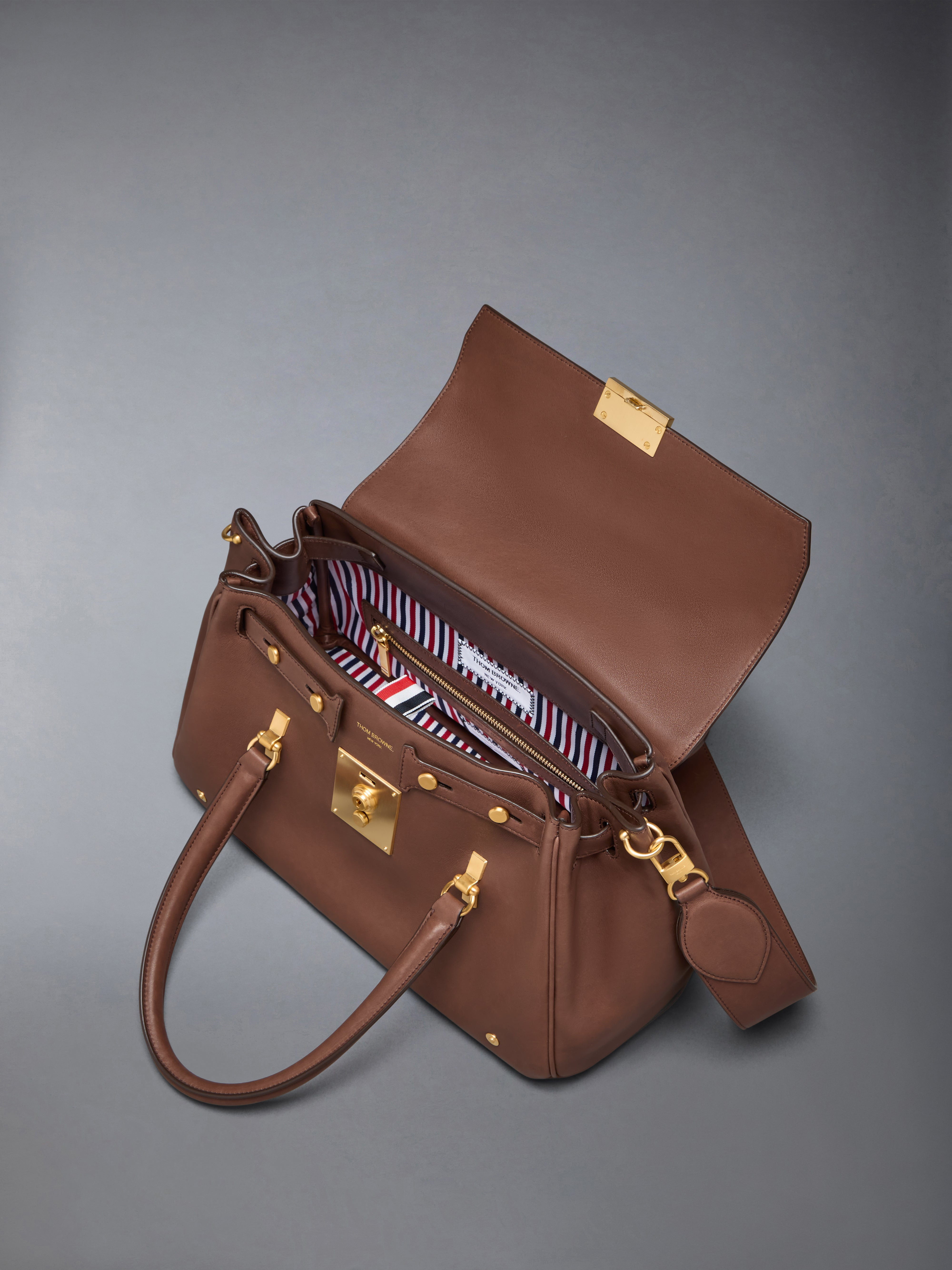 BOLTON BAG IN SOFT CALF LEATHER - 6
