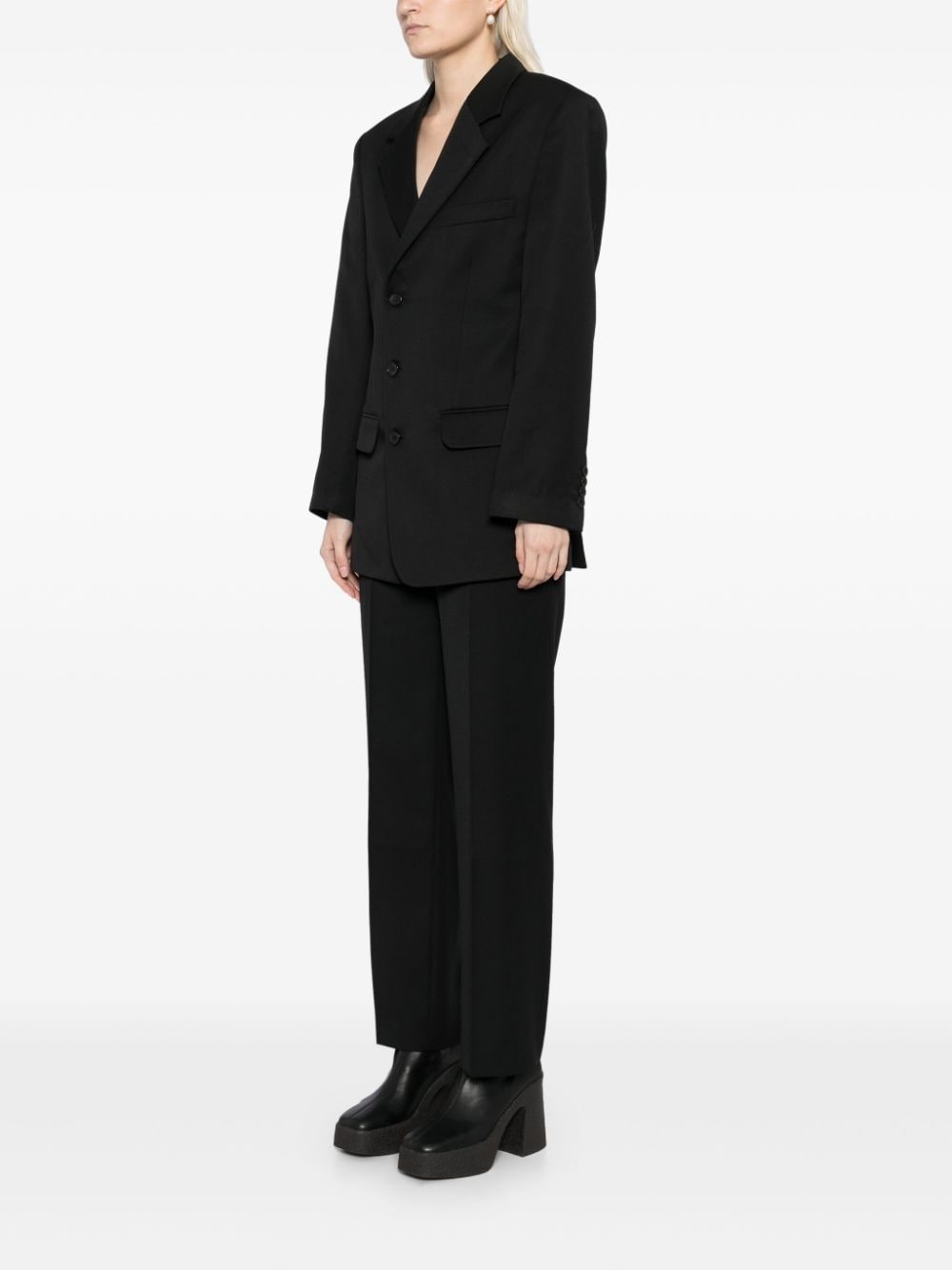 double-breasted blazer - 3