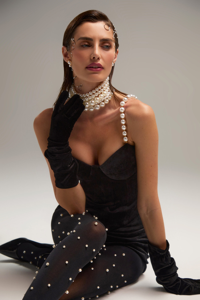 Inga Black Corset Top 7