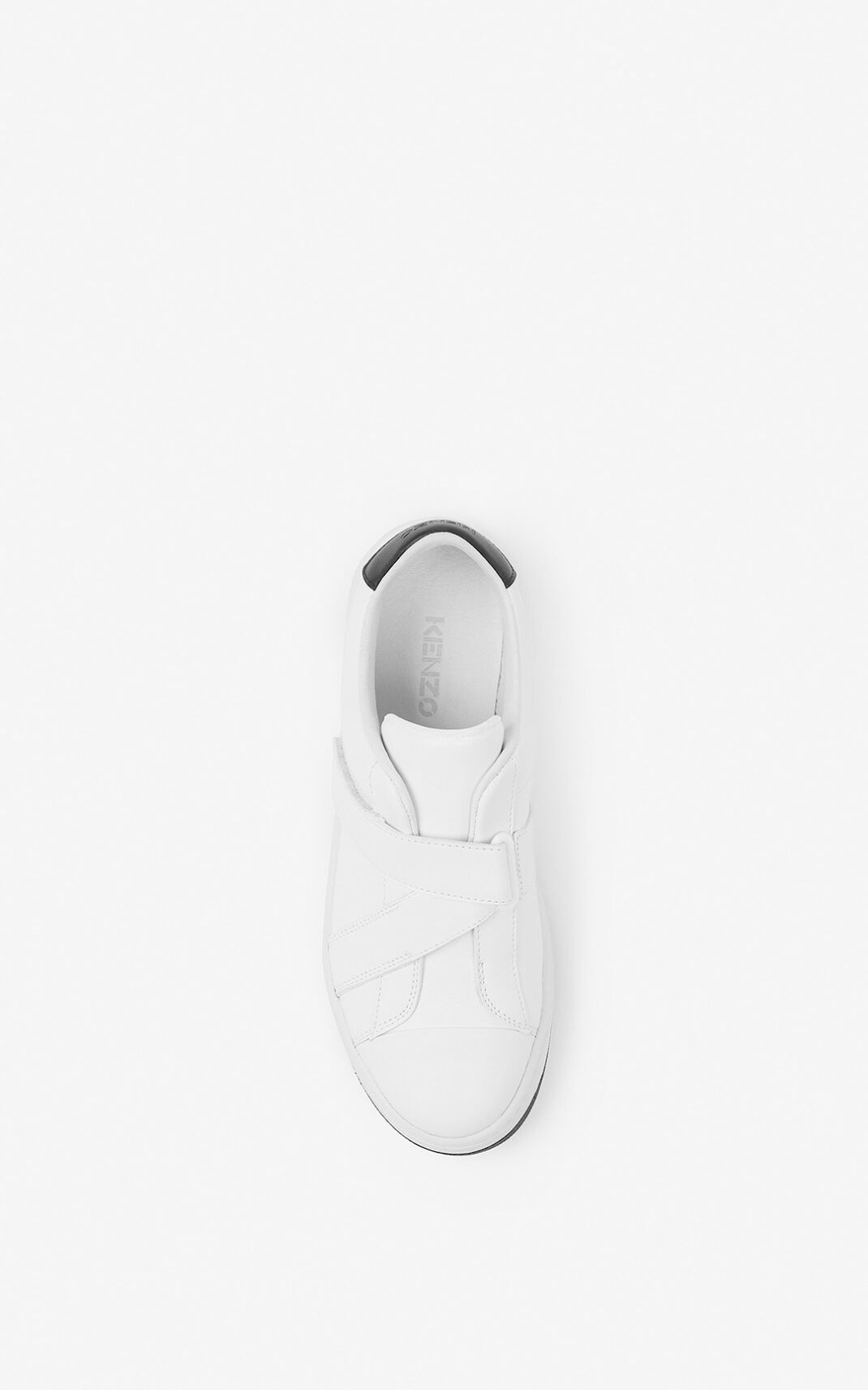 KENZO Kourt leather sneakers - 4