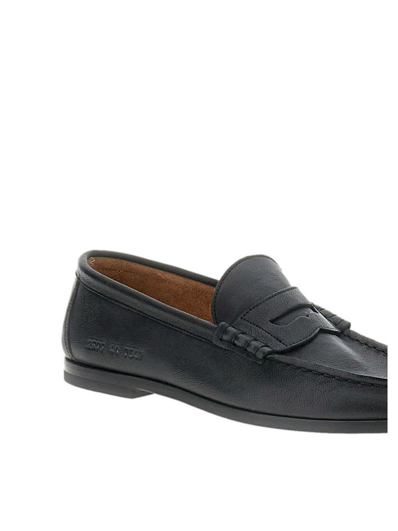 strap leather loafers 4