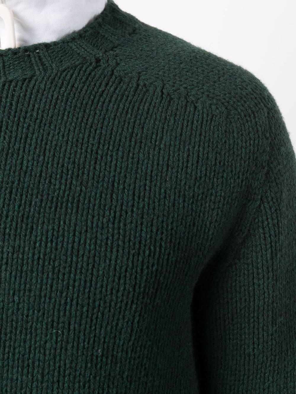 chunky knit wool jumper - 5