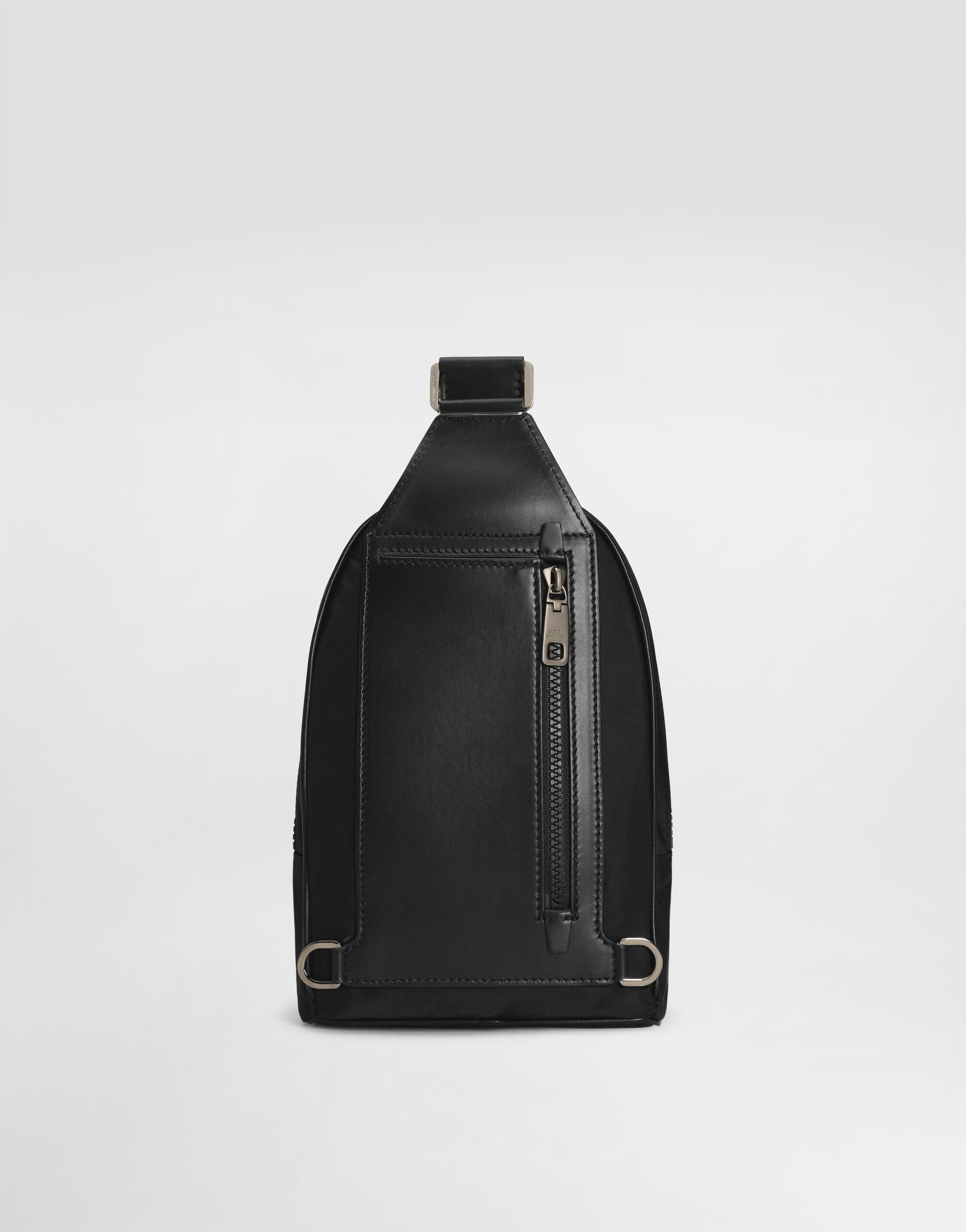 Nylon crossbody backpack - 4
