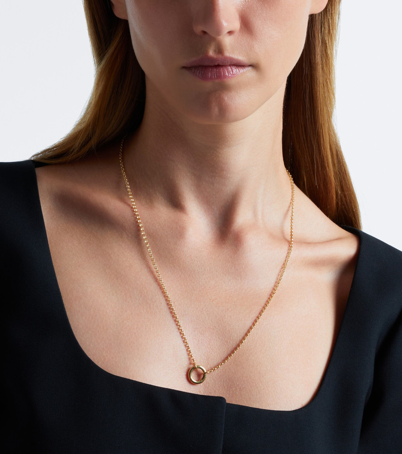 Belcher Small 18kt gold chain necklace 3