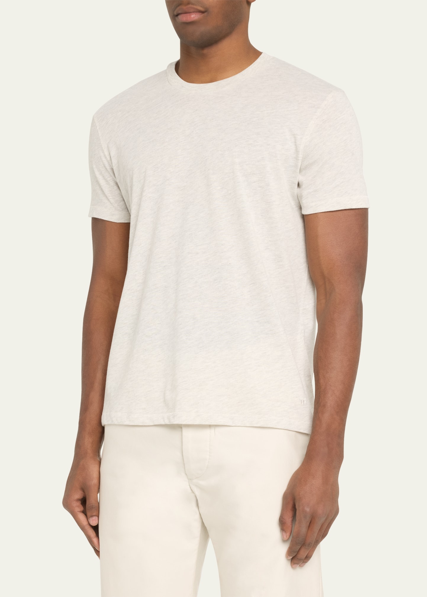 Men's Cotton Crewneck T-Shirt - 4