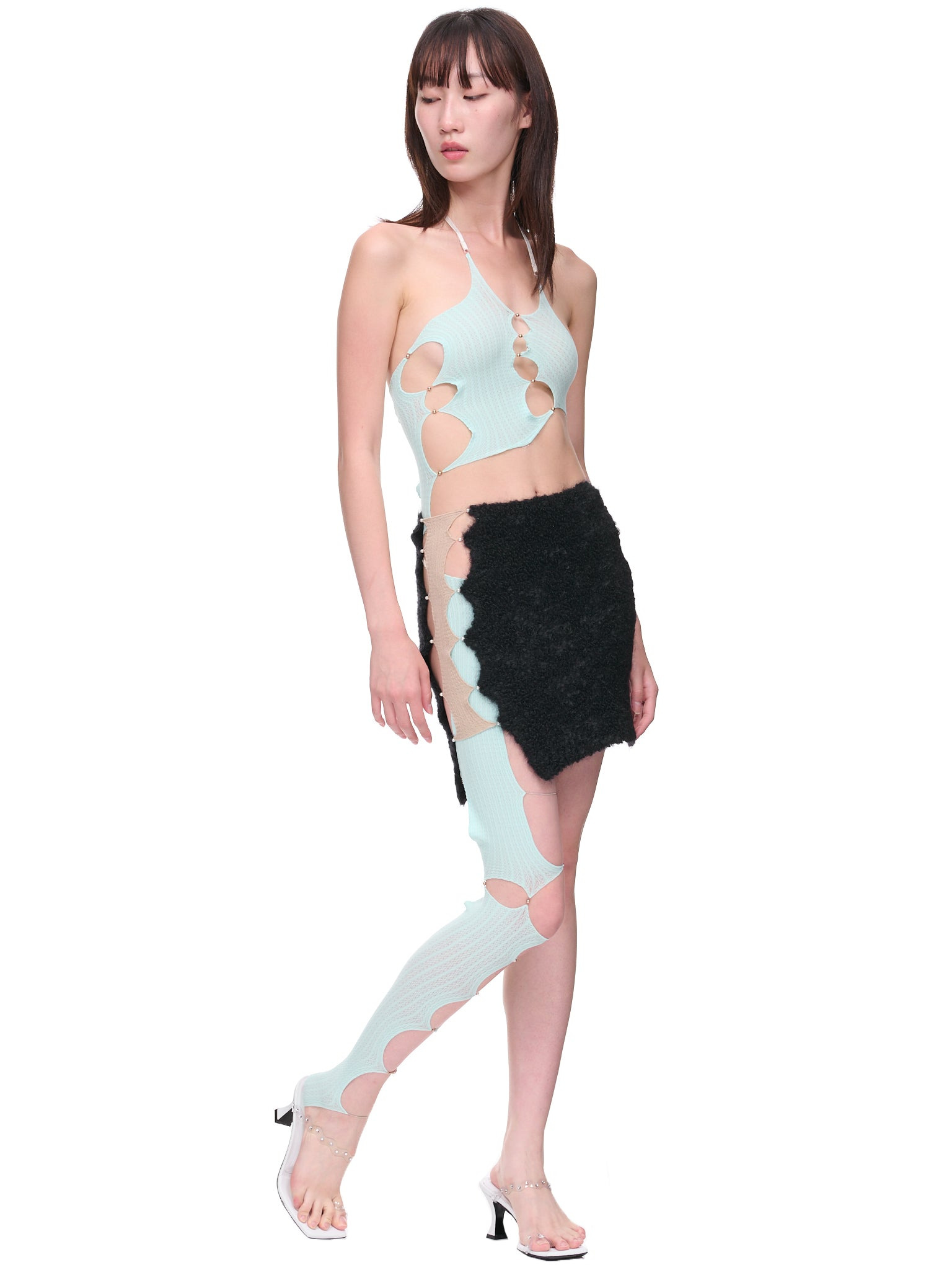 Cut-Out Bodysuit Top - 7
