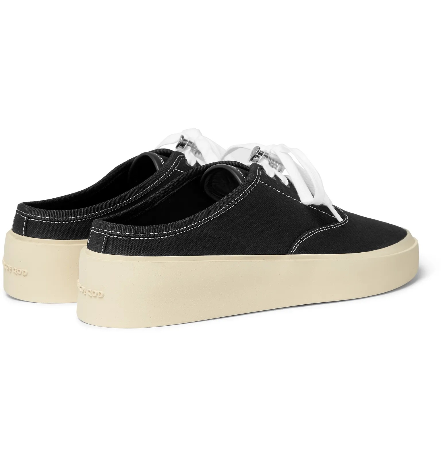 101 Canvas Backless Sneakers - 6