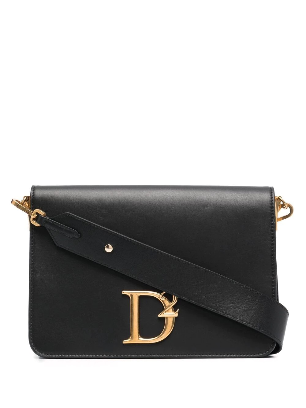 logo-plaque clutch - 1