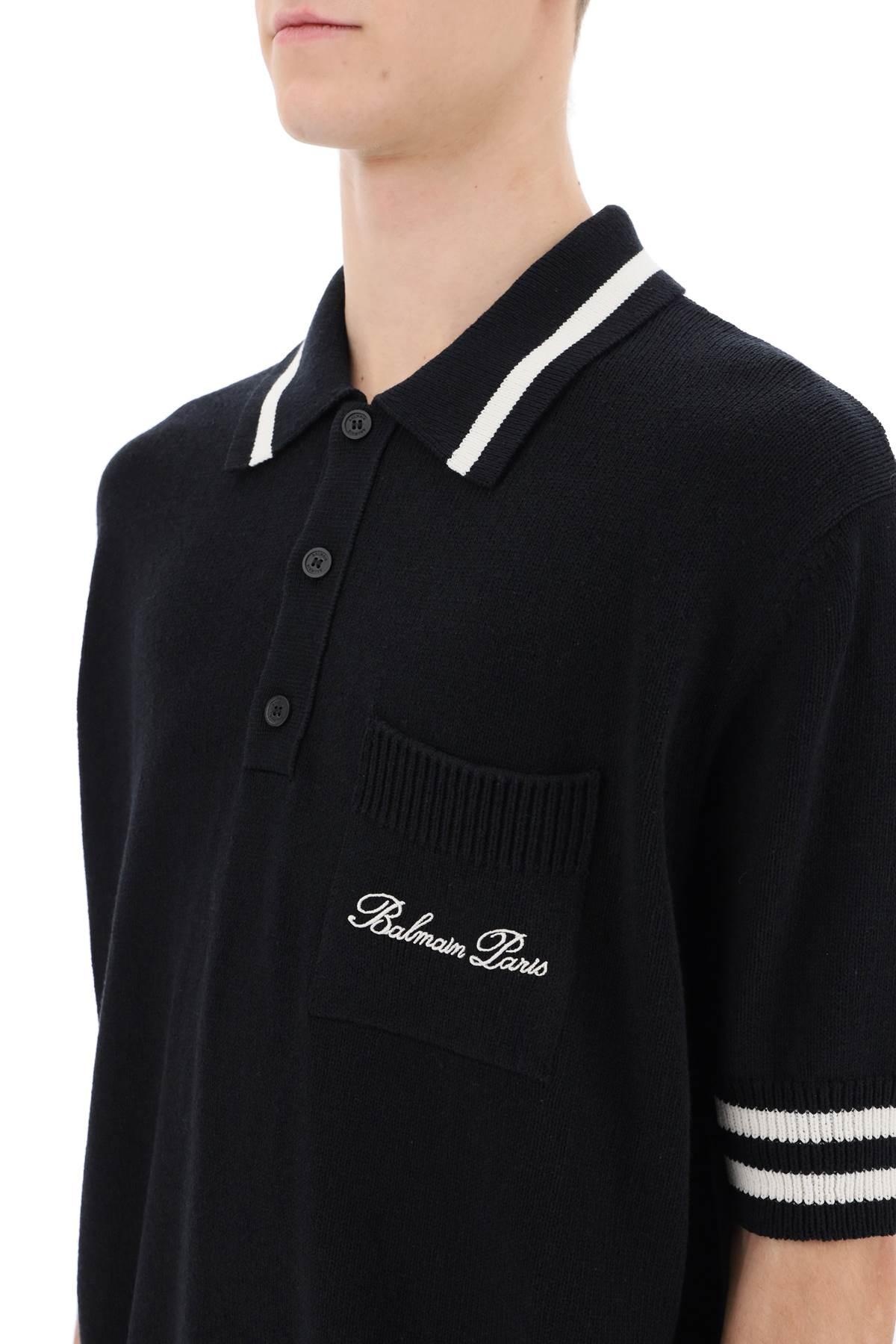 KNITTED POLO SHIRT - 5