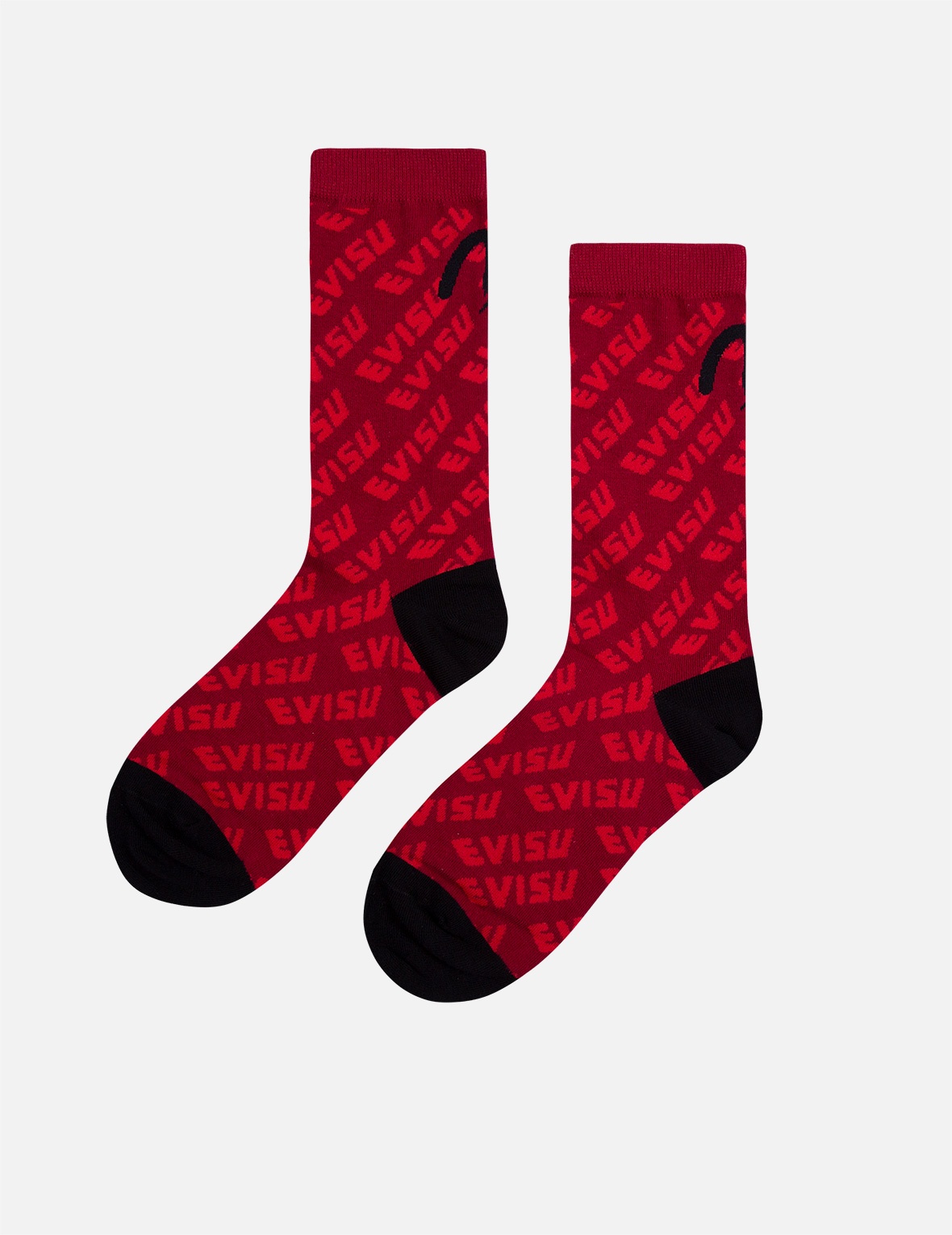 THREE-PACK LOGO JACQUARD LONG SOCKS - 3
