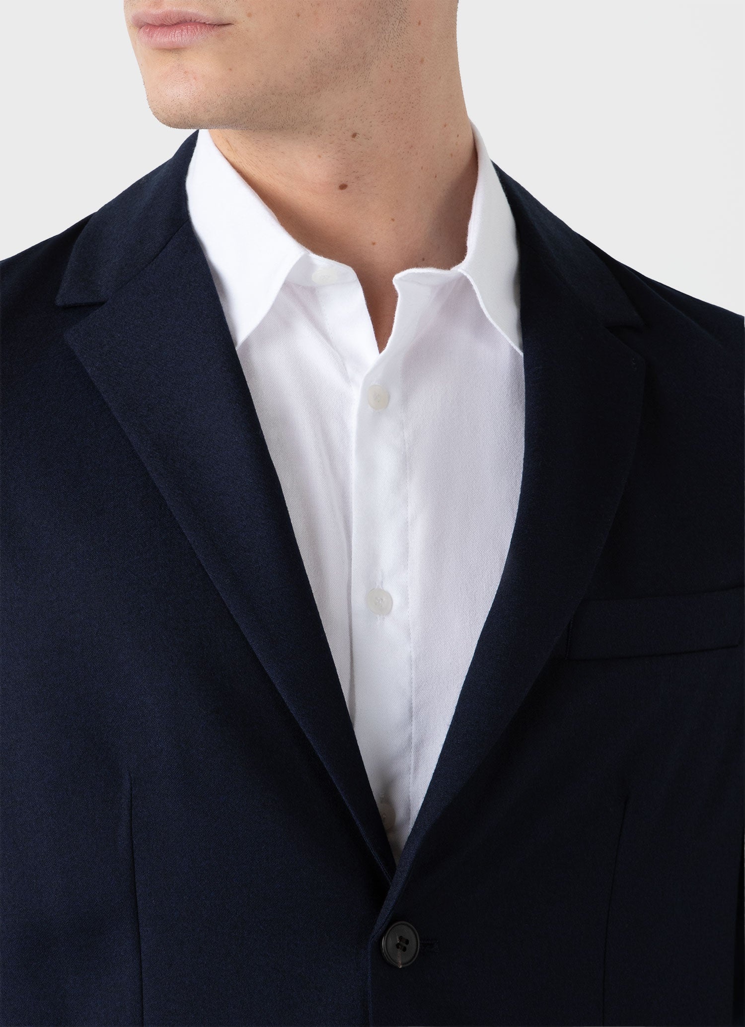 Wool Flannel Blazer - 6