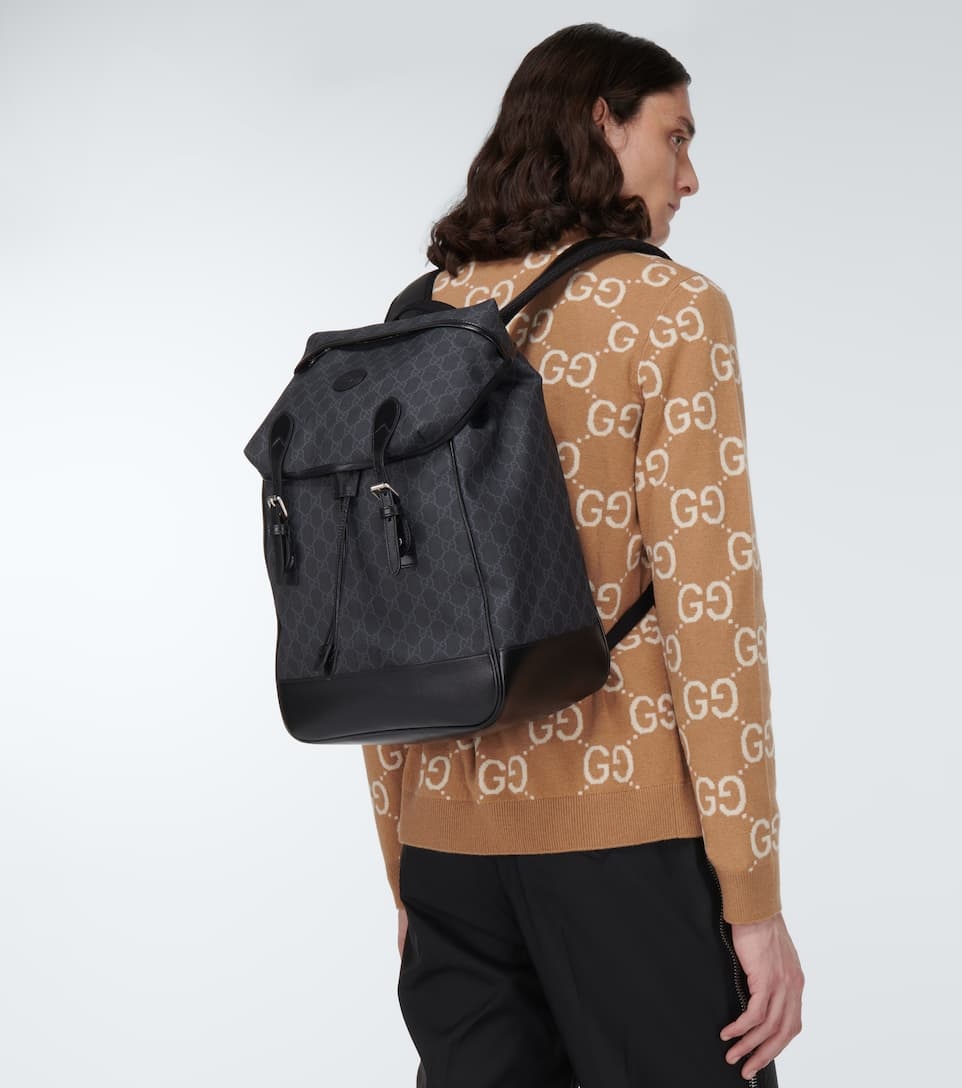GG Supreme canvas backpack - 2