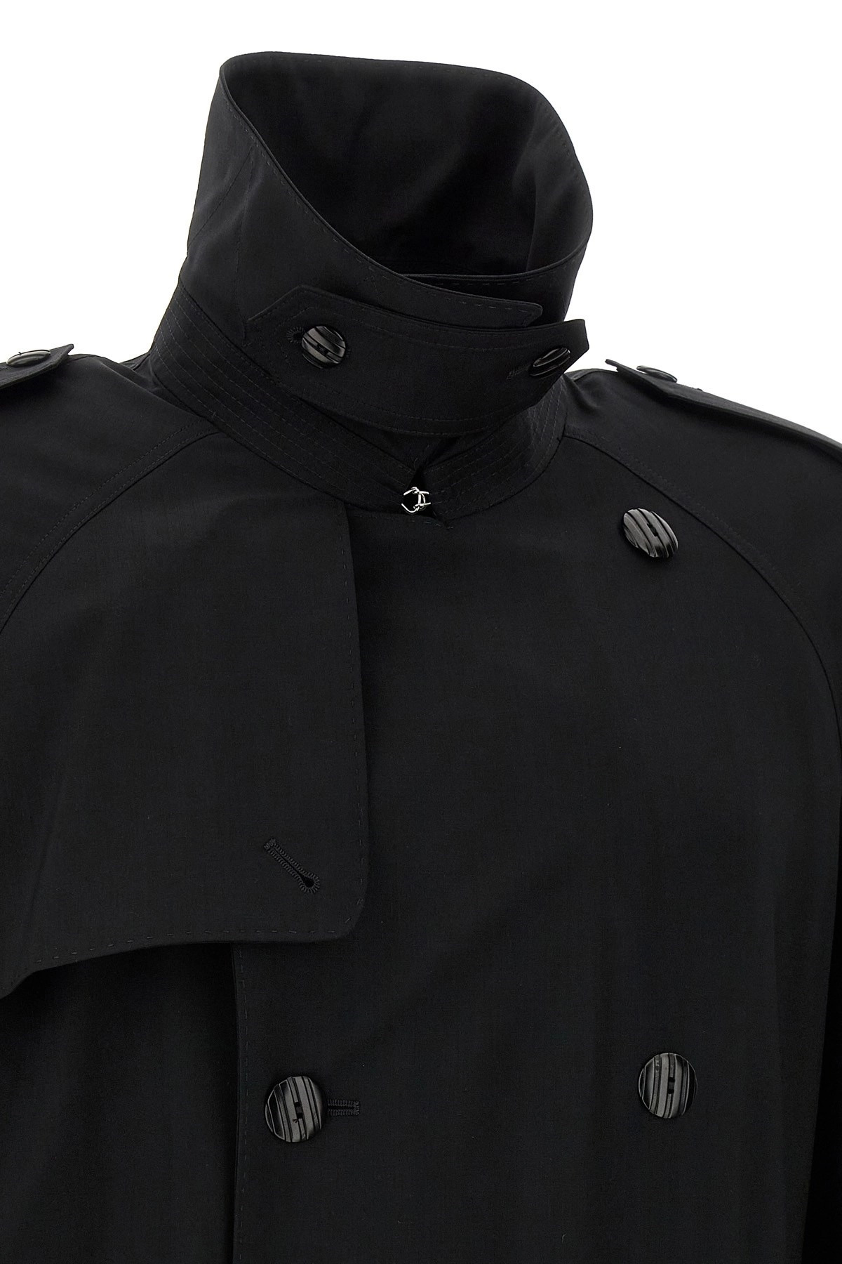 Wool trench coat - 6