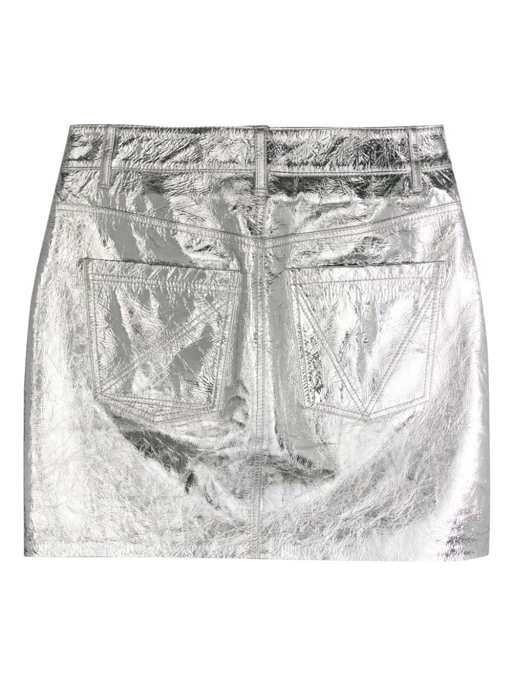 Jinette leather mini skirt - 2
