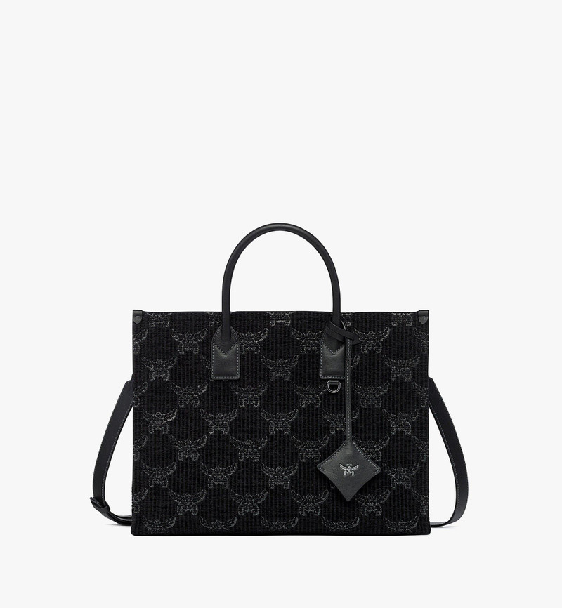 München Tote in Lauretos Lurex Jacquard 1