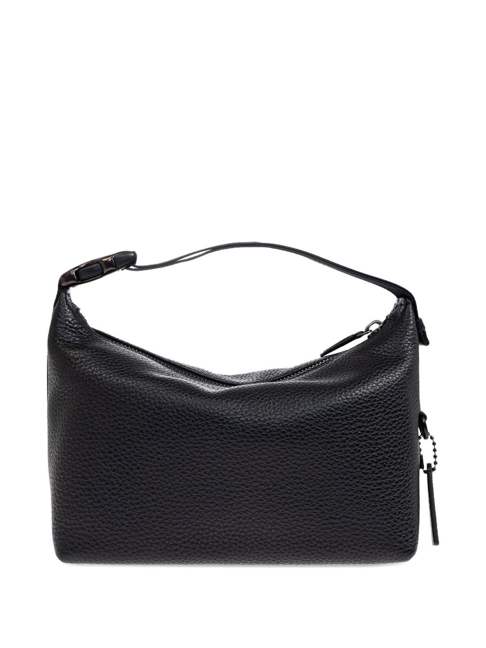 pebble leather top-handle bag - 3
