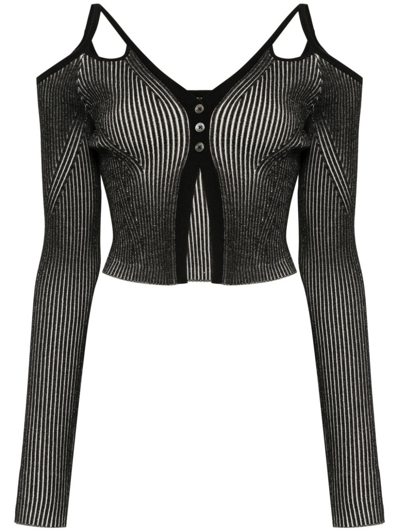 cut-out cardigan 1